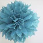 3 Small Tissue Paper Pom Poms Choose Your Color Or..