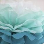 3 Small Tissue Paper Pom Poms Choose Your Color Or..